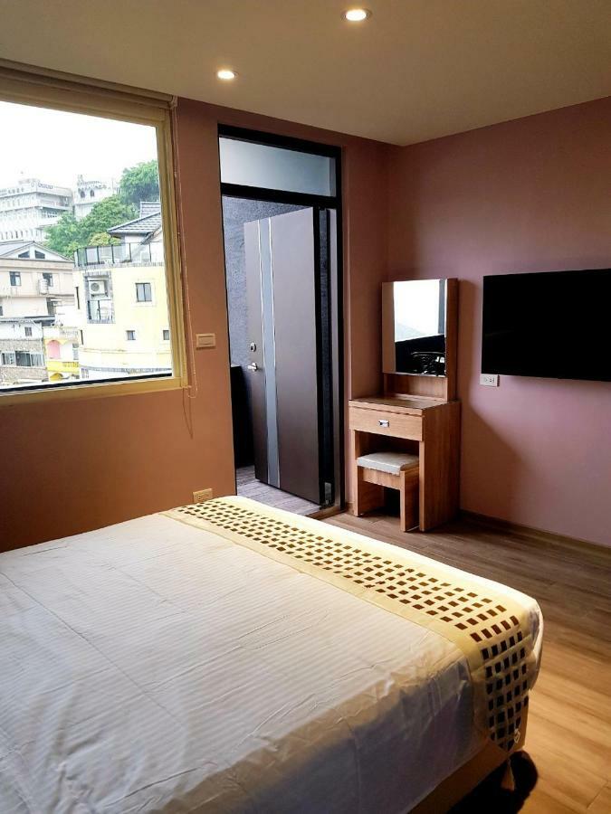 Night Sea Homestay Jiufen Exterior foto